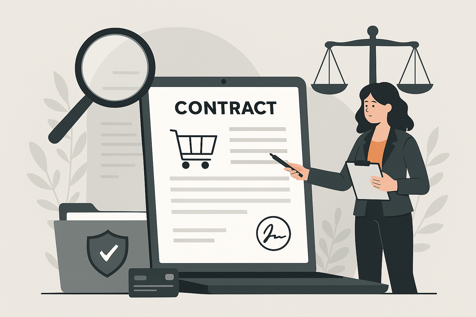 5 cuidados essenciais antes de assinar um contrato de compra e venda digital: evite prejuízos jurídicos e financeiros - OSC - Oliveira Santos & Carneiro Sociedade de advogados